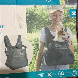 Outward Hound Charcoal Pet Backpack